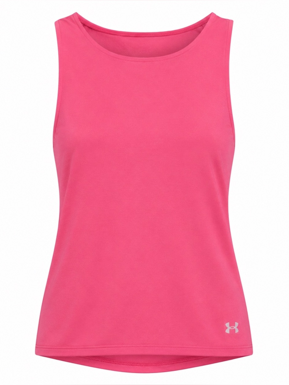 Under Armour Bright Pink Motion Crop Tank kids size MEDIUM